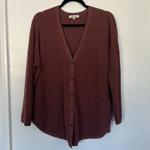 Madewell Brown Waffle Sweater 🧇